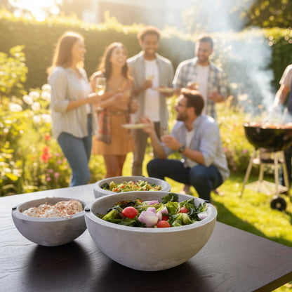 Stainless Steel Ice Salad Bowl (Small)